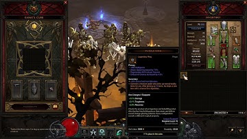 Diablo 3 PTR 2.7.0 Bones of Rathma Poison Army of the Dead T16 Build & Gameplay.