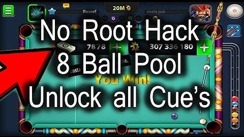 8 Ball Pool 3.9.1 Unlock all Cue