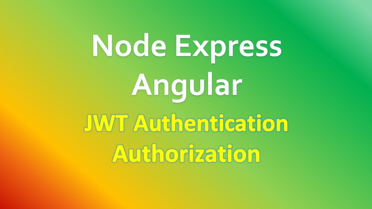 Angular 10 JWT Authentication with Node.js Express and MySQL example