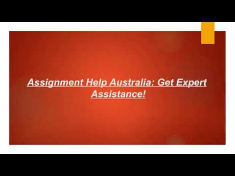 Assignment Help Australia Get Expert Assistance