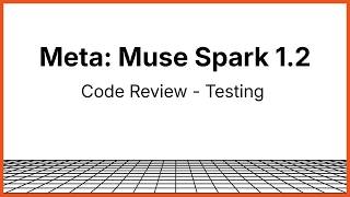 Meta: Muse Spark 1.2 AI Model for Coding