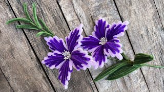 ABC TV | How To Make Easy Flower With Pipe Cleaner #9 - Craft Tutorial