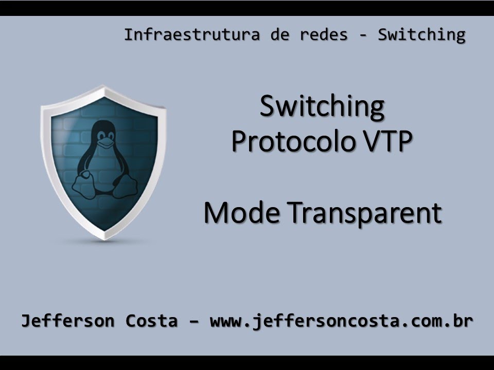 redes humanas Switching / CCNA - Protocolo VTP (Mode Transparent) - www.jeffersoncosta.com.br