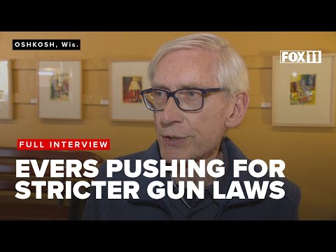 Wisconsin Gov. Tony Evers calls on GOP-led Legislature to take action on gun control
