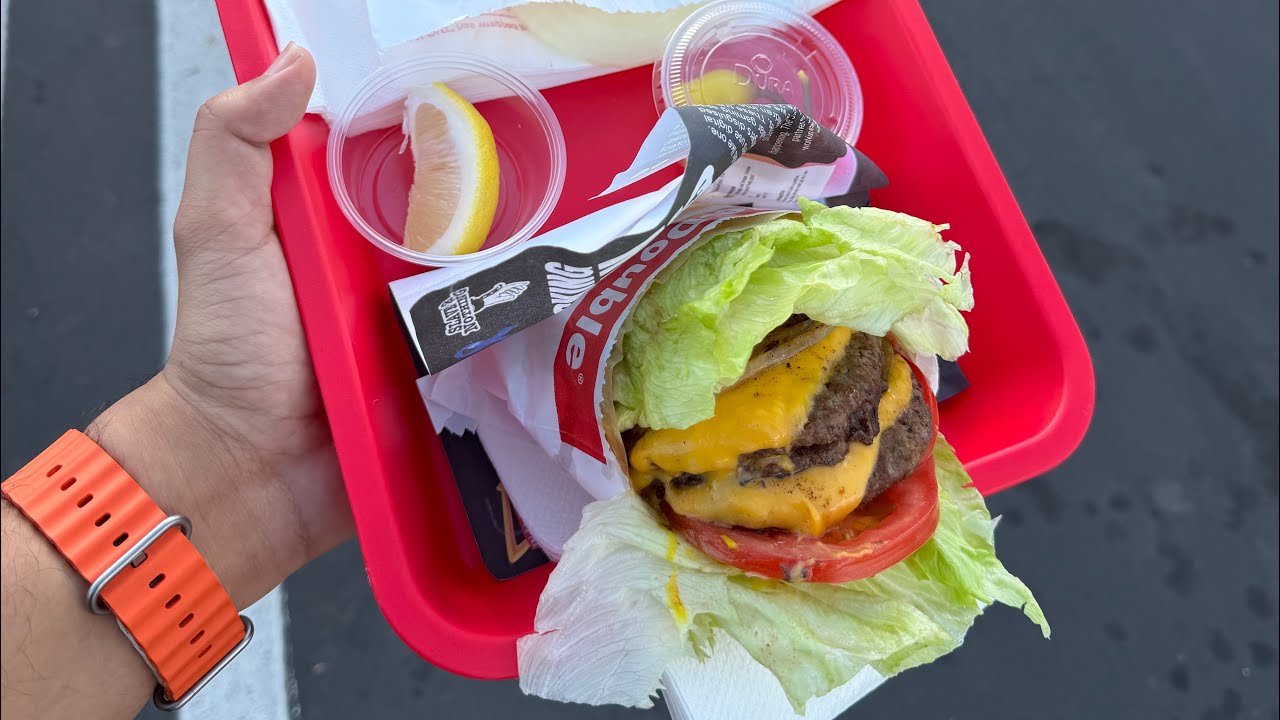 In-N-Out Burger MUKBANG