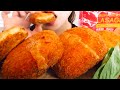 【咀嚼音】業務スーパーのラザニアフライ｜ Fried Lasagna Eating Sounds/ASMR/mukbang