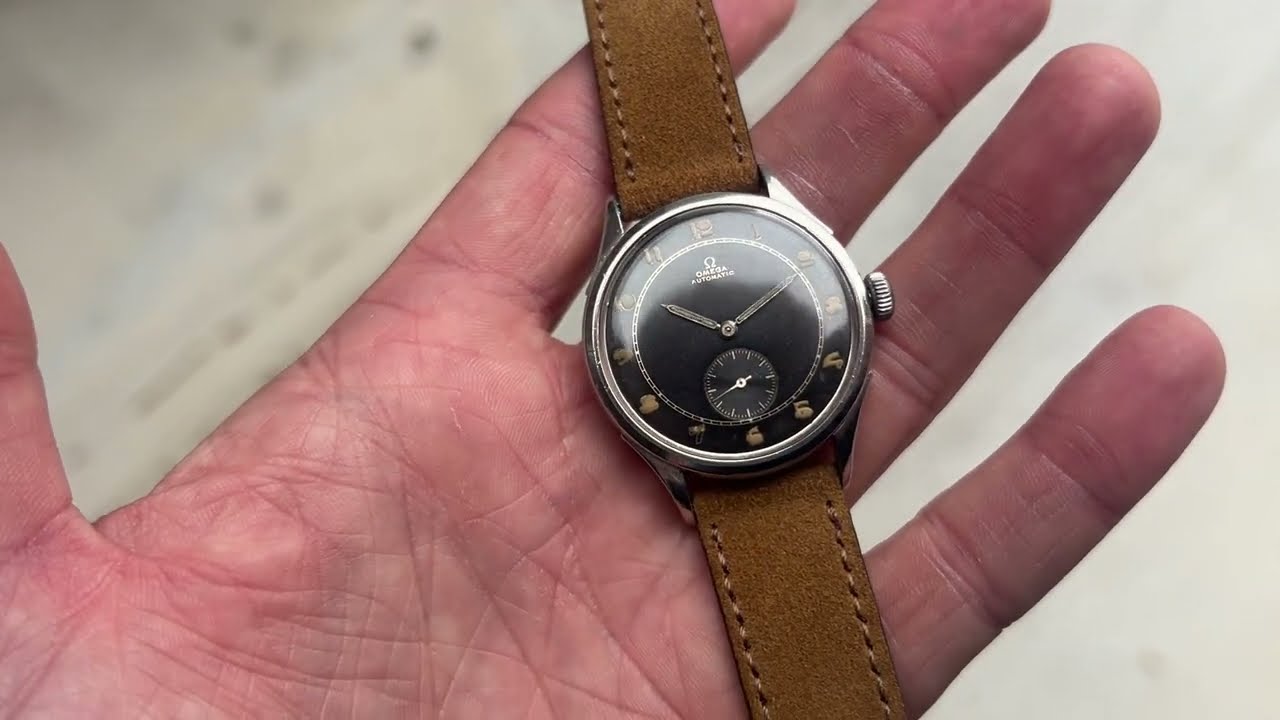 1940 Vintage Omega Bumper Automatic Watch