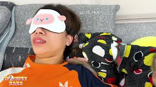 There was no other way, Monkey Kaka woke up mom this way