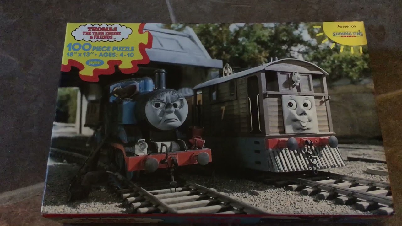 Thomas the Tank Engine Jaymar 100 piece jigsaw puzzle (1992) review ...
