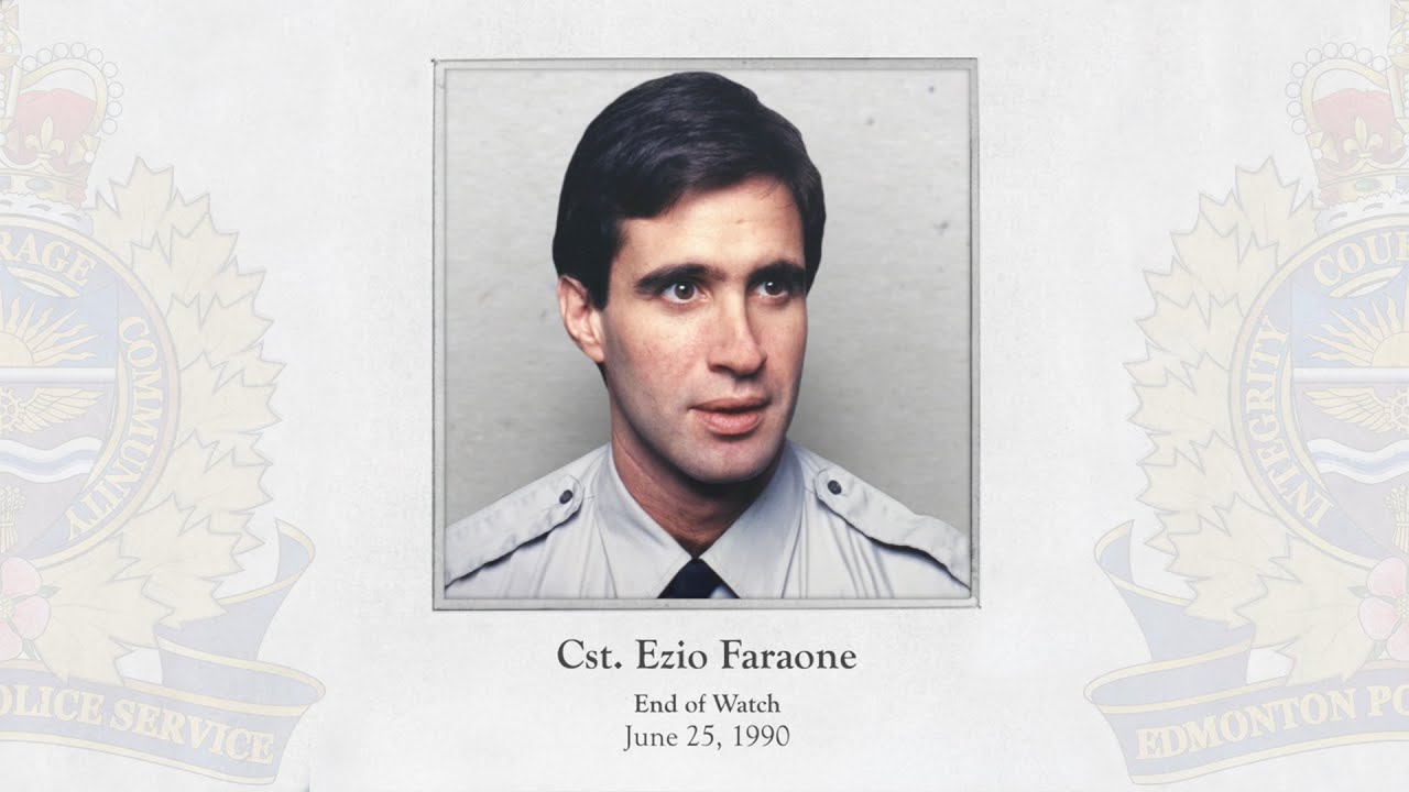 In Memory - Constable Ezio Faraone