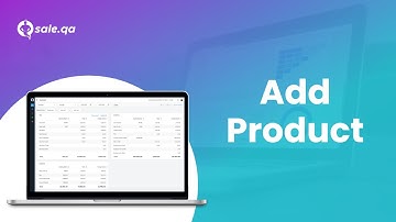How to Add Product in QSale Web Portal?