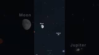 Moon and Jupiter conjuction in December
