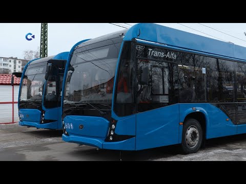 В Петрозаводск прибыла очередная партия новых троллейбусов
