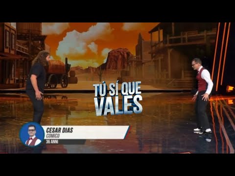 TU SI QUE VALES semifinali  Cesar Dias