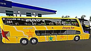 IDBS Bus Simulator V3.1 - Bis Luragung Double Decker Full Telolet dan Sirine screenshot 1