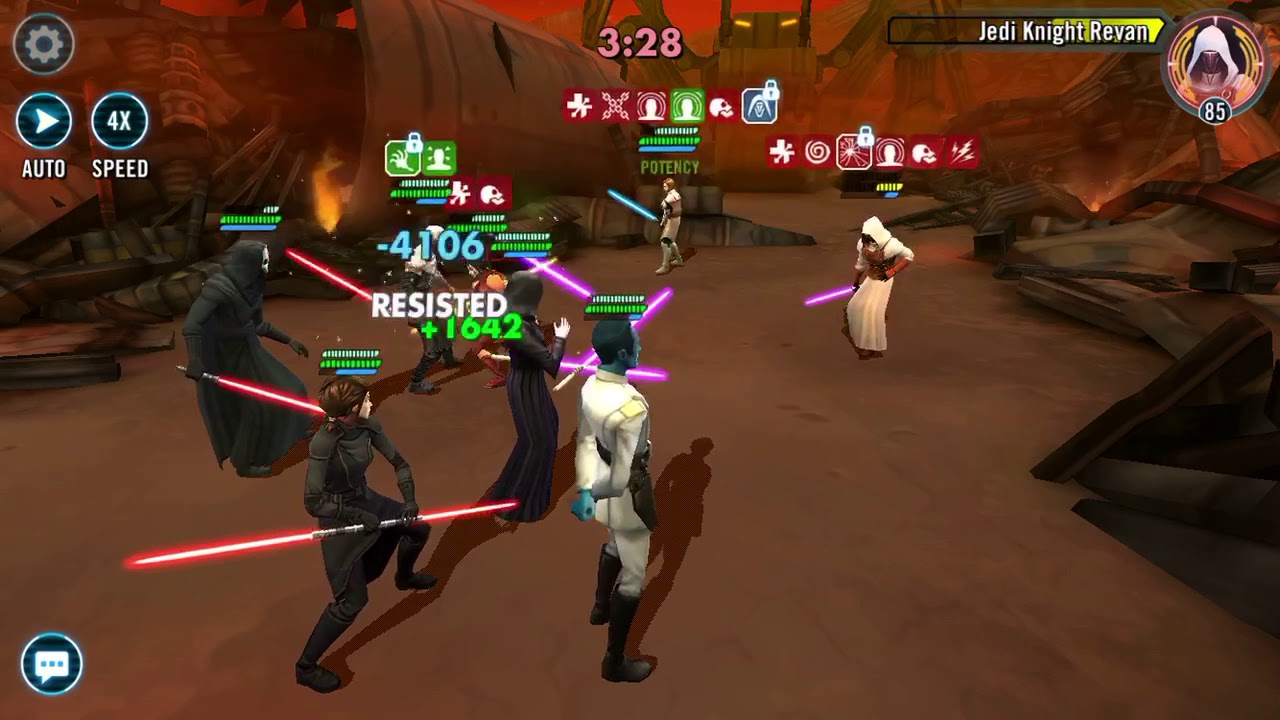 Fallen Bastila vs. Revan meta