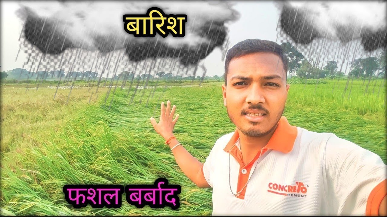 Barish ne sabko dukhi kar diya 