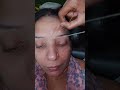 eyebrow hair remove 🔥🔥#shortvideo #eyebrowthreadingathome #trending #viralvideo #shorts