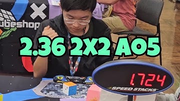 2.36 2x2 PR2 Average (Western Champs 2024 Round 2)