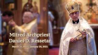 Priest Funeral Service -  Mitred Ap. Daniel Ressetar - 1.25.2021