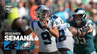 Carolina Panthers vs. Philadelphia Eagles | Semana 6 - Temporada NFL 2026 | Resumen en español