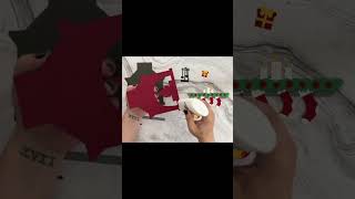 Christmas Fireplace Gift Card Holder | DIY Christmas Stockings Gift Card Holder Template