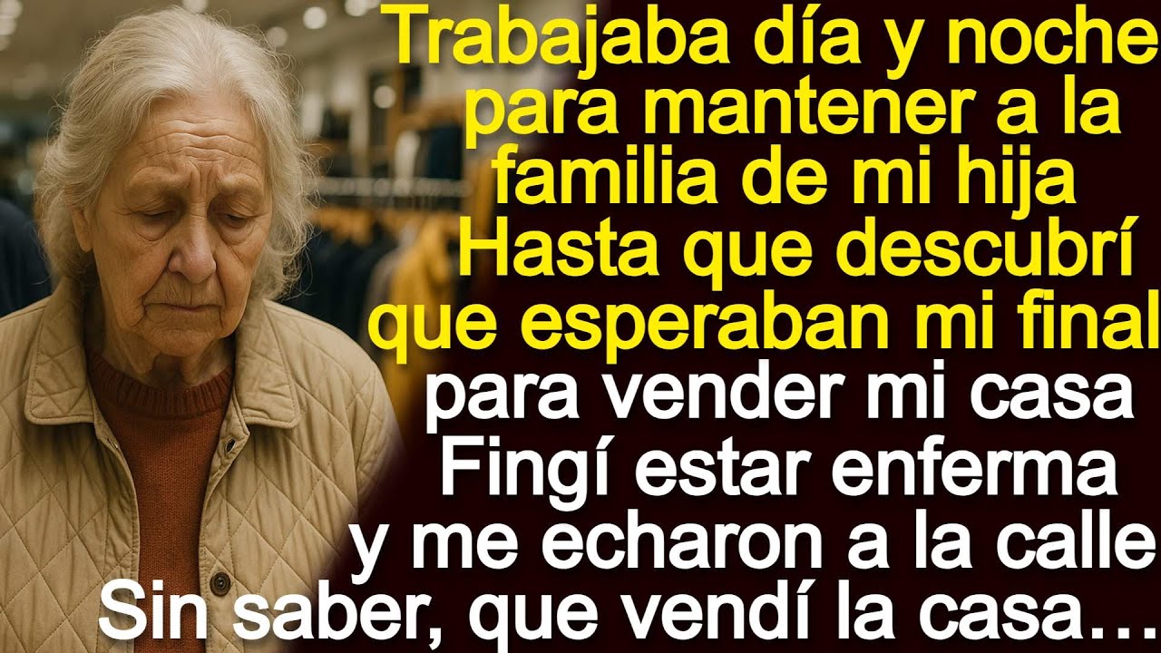 Trabajaba día y noche para mantener a la familia de mi hija Hasta que descubrí lo que querían de mi…