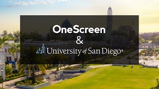 OneScreen & University of San Diego - Case Study