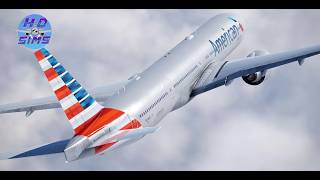 American Airline B777-300ER Cross Country IRL | Miami- Los Angeles | XP12.4.2