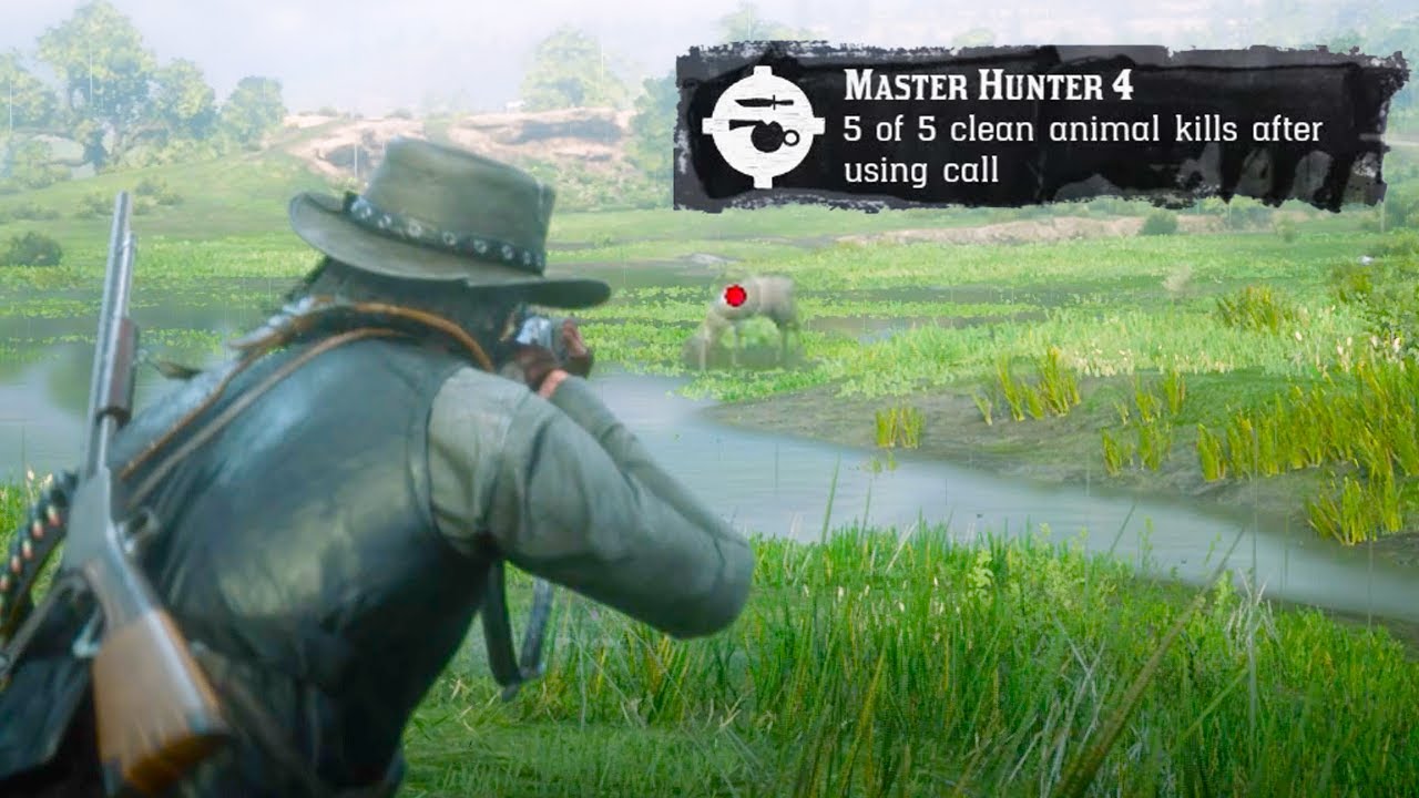 RDR2: Master Hunter 4 Challenge EASY Guide - YouTube