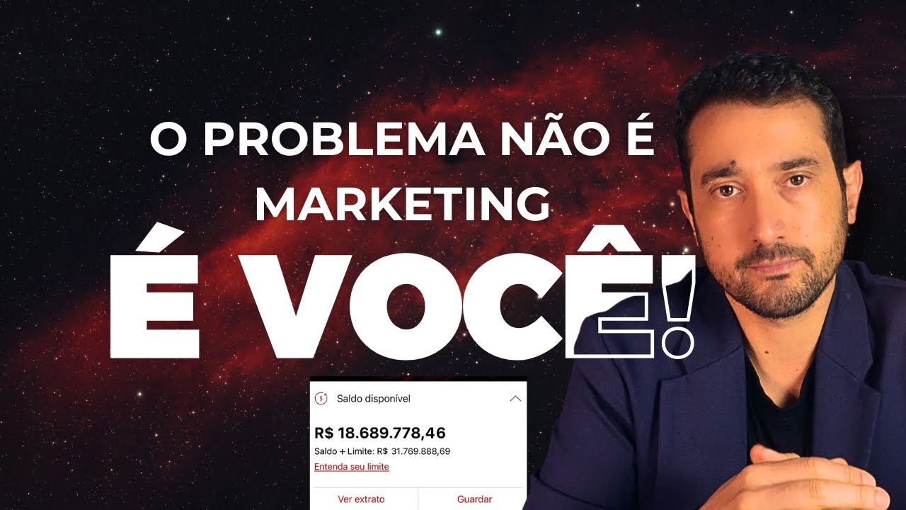 O PROBLEMA NÃO É MARKETING — é você (e ninguém tem coragem de te falar isso
