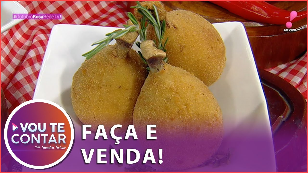 Coxa Creme: aprenda a preparar receita e ganhe dinheiro