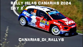 Rally Islas Canarias 2024. Day 2 SHOW & ATTACK