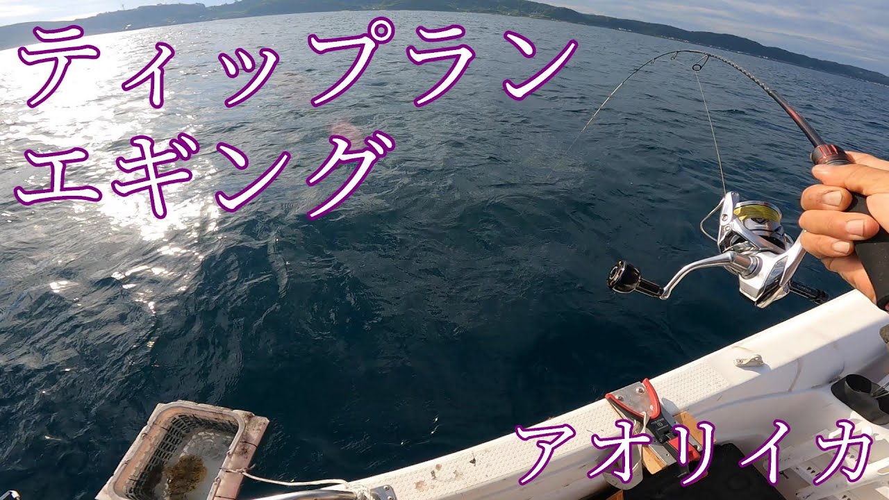 2025年10月釣行　ティップランエギング