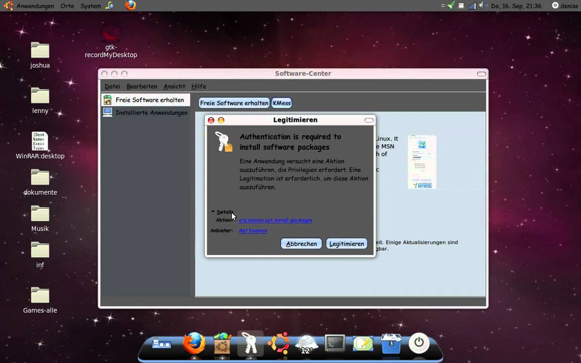 how to install MSN on Ubuntu