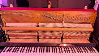 Piano tuning part two ￼ @ClydeHidershaj