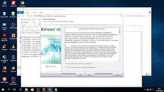 cara instal eviews 10