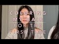 Peekaboo Haircolor | Coloring my Hair for the First Time