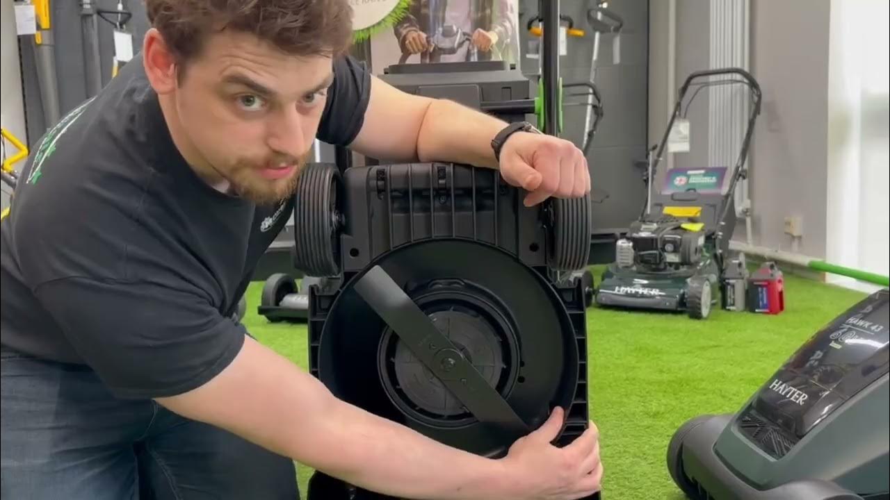 Hayter Hawk Cordless Lawnmower Kit Review YouTube