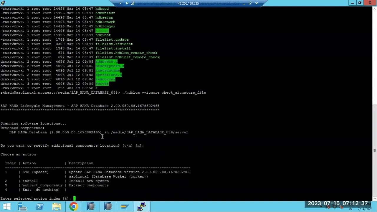 High availability and Disaster Recovery -HANA REPLICATION STEPS