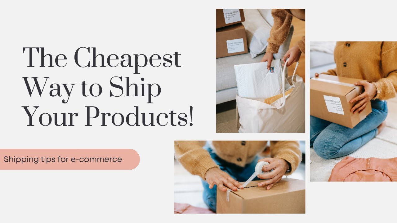 The Cheapest Shipping for + Tips for Online Stores! YouTube