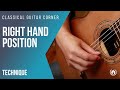 Right Hand Position for the Classical Guitar