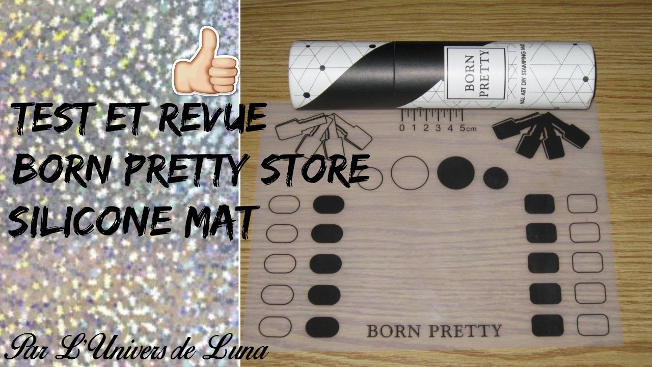 Test et Revue Born Pretty Store Silicone Mat