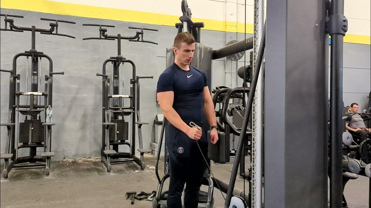 Biceps curl à la poulie basse prise marteau (unilatéral) YouTube