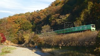 秋の高尾路をゆく 京王高尾線 高尾ー高尾山口