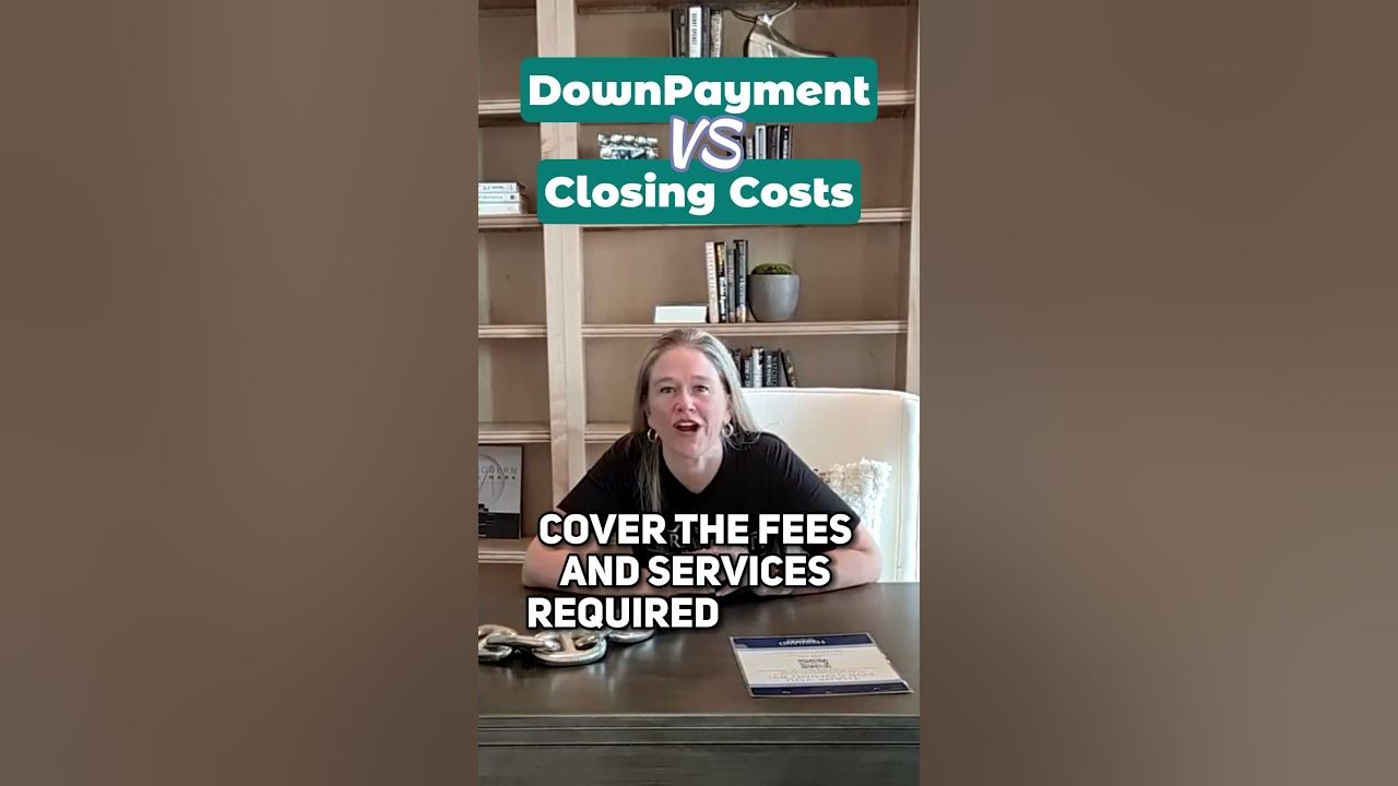 Down Payment vs. Closing Costs The REAL Difference Explained! 💸🔍