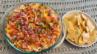 7 Layer Dip/ ७ लेयर डीप