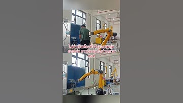 No need to program the spraying robot #free #painting #Robot #automatic #factory #car #newenergy