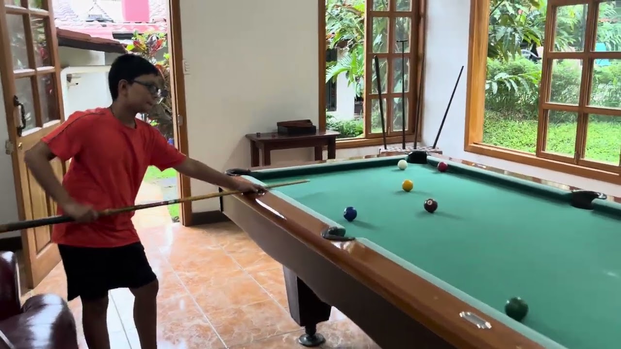 Costa rica pool table fun - fun time kids