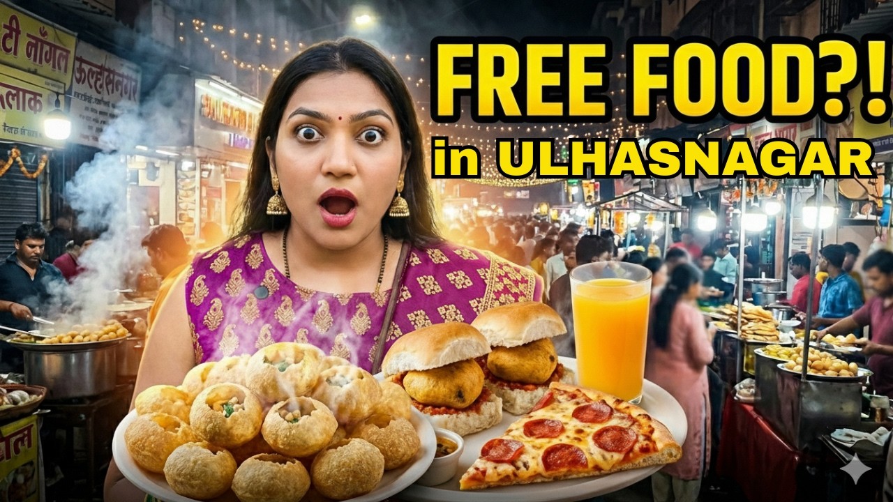 Why Are Ulhasnagar Vendors Giving Away Free Food? | Shivratri at Ulhasnagar | Gone foodies